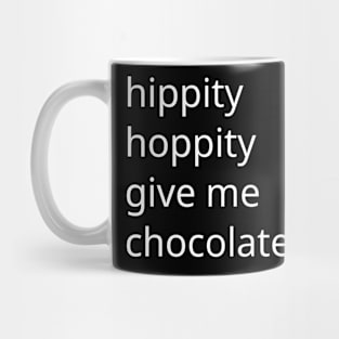 Funny Easter Chocolate Lover Gift Mug